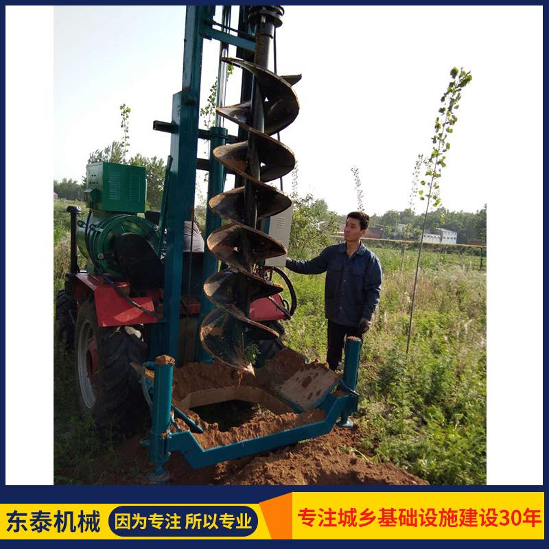 现在新型打井机具有哪些以前所没有特点呢